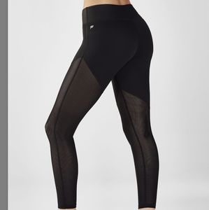 Fabletics mesh mid waist leggings